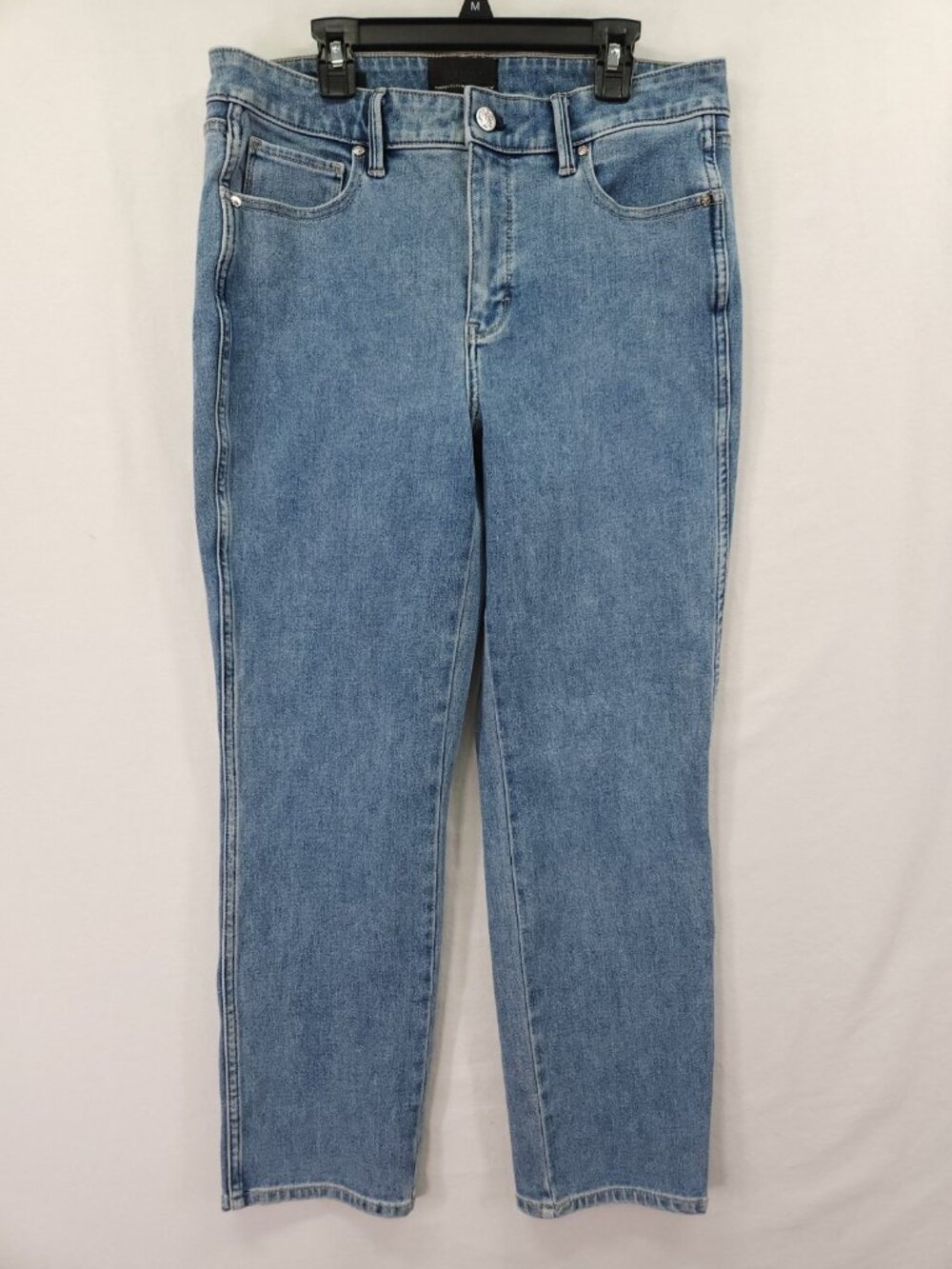 White House Black Market High Rise Straight Jeans Womens Size 8 31x26